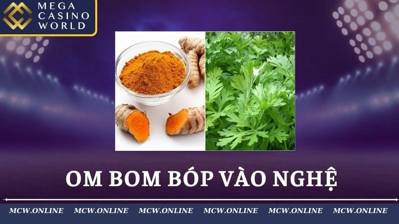 Om bom bóp vào nghệ và xả nghệ cho chiến kê